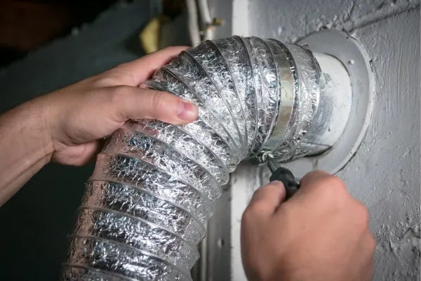 Dryer vent repair service in New Jersey ensuring efficient airflow and safety